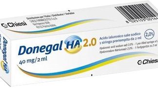 SIRINGA INTRA-ARTICOLARE DONEGAL HA 2.0 ACIDO IALURONICO 40 MG 2 ML