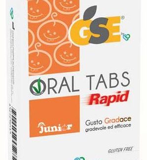GSE ORAL TABS RAPID JUNIOR 12 COMPRESSE