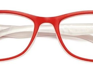 OCCHIALE DA LETTURA PREMONTATO TWINS GOLD ICE ROSSO +1,00