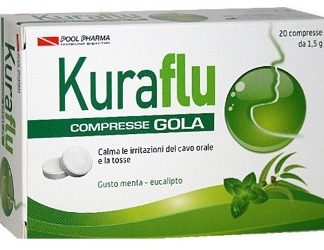 KURAFLU GOLA EUCALIPTO 20 COMPRESSE 1,5 G