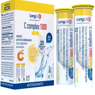 LONGLIFE C COMPLEX 1000 FIZZ 20 COMPRESSE EFFERVESCENTI