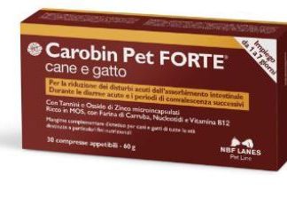 CAROBIN PET FORTE 30 COMPRESSE