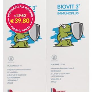 BIOVIT 3 IMMUNOPLUS MULTIPACK 125 ML X 2