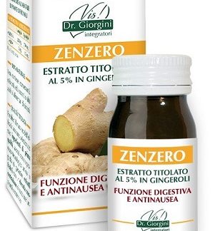 ZENZERO ESTRATTO TITOLATO 60 PASTIGLIE
