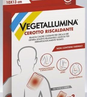 VEGETALLUMINA CEROTTO RISCALDANTE 3 PEZZI