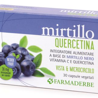 MIRTILLO QUERCETINA 30 CAPSULE