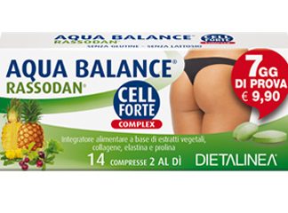 AQUA BALANCE RASSODAN CELL FORTE 7 DAYS 14 COMPRESSE DIETALINEA
