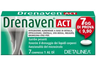 DRENAVEN ACT 7 DAYS 7 COMPRESSE DIETALINEA