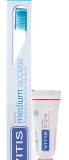 VITIS SPAZZOLINO MEDIUM ACCESS + VITIS DENTRIFRICIO GINGIVAL 15 ML