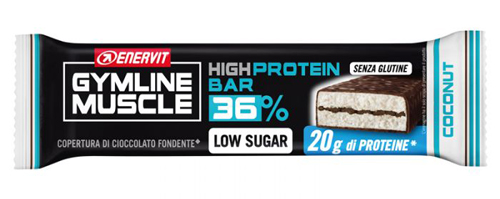 GYMLINE 20G PROTEINBAR LS COCONUT 55 G