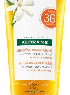 KLORANE GEL-CREMA SOLARE SUBLIME SPF 30 VISO/CORPO 200 ML