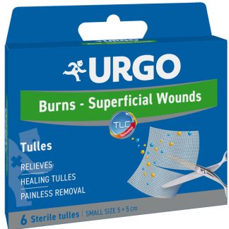 URGO GARZA FERITE/USTIONI 5 X 5 CM 6 PEZZI