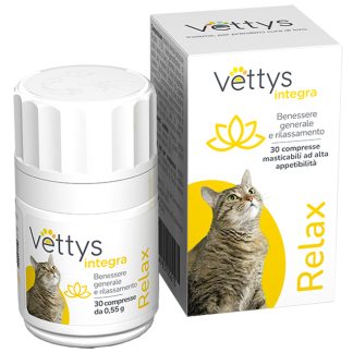 VETTYS INTEGRA RELAX GATTO 30 COMPRESSE MASTICABILI