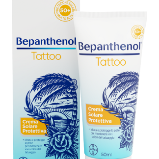 BEPANTHENOL TATTOO CREMA SOLARE PROTETTIVA SPF50+ 50 ML