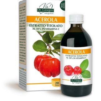 ACEROLA ESTRATTO TITOLATO AL 50% 200 ML