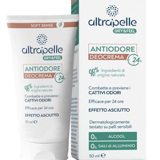 ALTRAPELLE DRY & FEEL DEOCREMA ANTIODORE 24H 50 ML