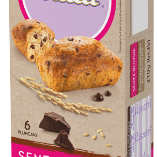 BAULI PLUMCAKE INTEGRALE CIOCCOLATO 6X35 G