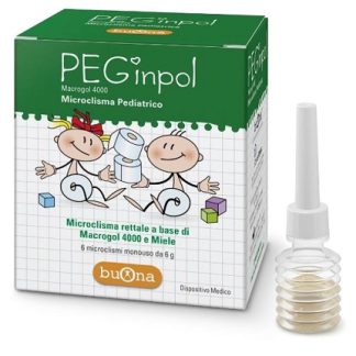 PEGINPOL MICROCLISMA PED 6 MICROCLISMI DA 6 G