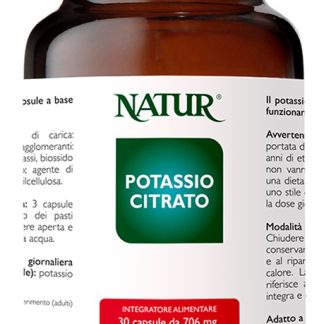 POTASSIO CITRATO 30 CAPSULE