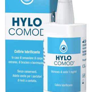 HYLO-COMOD GOCCE OCULARI IALURONATO DI SODIO 0,1%  FLACONCINO 10 ML