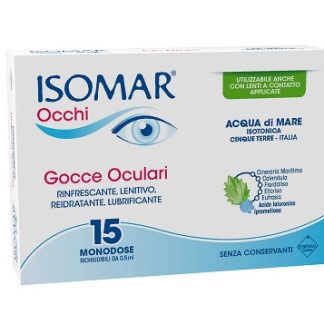 ISOMAR OCCHI GOCCE OCULARI ALL'ACIDO IALURONICO 0,20% 15 FLACONCINI