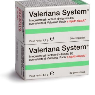 VALERIANA SYSTEM 30 COMPRESSE + 30 COMPRESSE