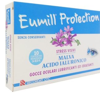 EUMILL PROTECTION GOCCE OCULARI 10 FLACONCINI MONODOSE 0,5 ML