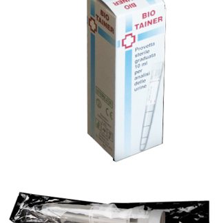 BIO TAINER PROVETTA STERILE PER URINA 10 ML