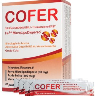 COFER 20 STICK OROSOLUBILI GUSTO COLA