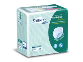PANNOLONE A MUTANDINA SERENITY PULL UP BE FREE SD SUPER MEDIUM 10 PEZZI