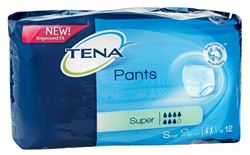PANNOLONE A MUTANDINA TENA PANTS SUPER TAGLIA SMALL 12 PEZZI
