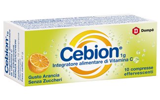 CEBION EFFERVESCENTE VIT C SENZA ZUCCHERO 10 COMPRESSE