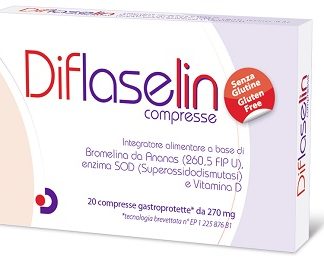 DIFLASELIN 20 COMPRESSE GASTROPROTETTE 270 MG