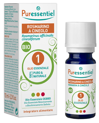 PURESSENTIEL ROSMARINO CINEOLO OLIO ESSENZIALE BIO 10 ML