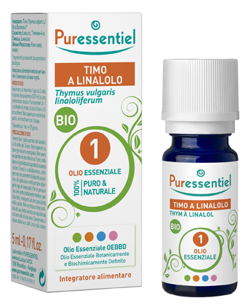 PURESSENTIEL TIMO A LINALOLO OLIO ESSENZIALE BIO 5 ML
