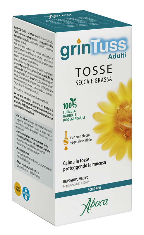 GRINTUSS ADULTI SCIROPPO CON POLIRESIN 180 G