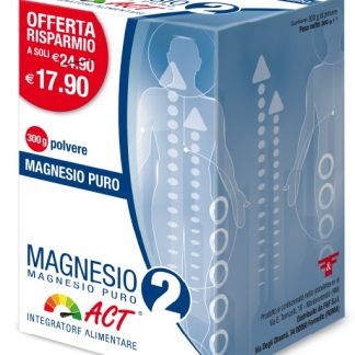 MAGNESIO 2 ACT PURO POLVERE 300 G