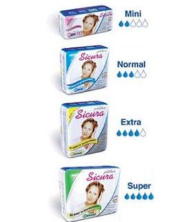 PANNOLONE PER INCONTINENZA LADY PRESTERIL SICURA MISURA MINI20 PEZZI