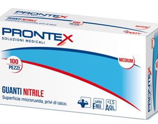 PRONTEX GUANTO IN NITRILE SENZA POLVERE PICCOLO 6/7 100 PEZZI