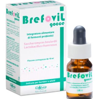 BREFOVIL GOCCE FLACONE 10 ML + 1 BUSTINA SENZA GLUTINE