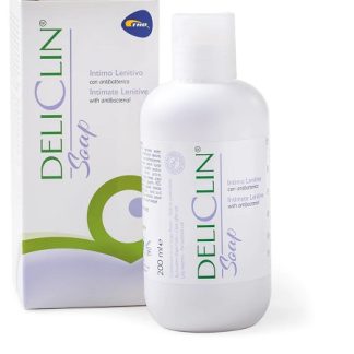 DELICLIN SOAP DETERGENTE INTIMO LENITIVO CON ANTIBATTERICO 200 ML