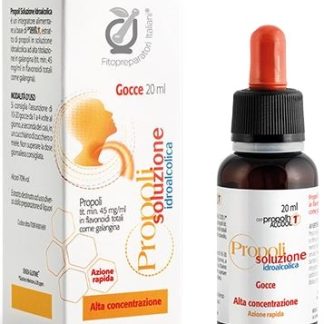 SOLUZIONE IDROALCOLICA PROPOLI 70 GRADI 20 ML