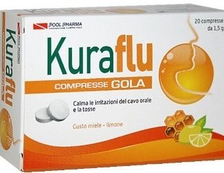 KURAFLU GOLA LIMONE/MIELE 20 COMPRESSE