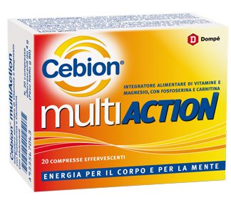 CEBION MULTIACTION 20 COMPRESSE EFFERVESCENTI