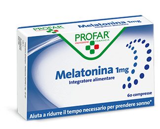 MELATONINA 1 MG 60 COMPRESSE PROFAR