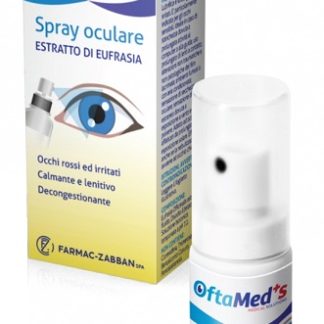 OFTAMED'S SPRAY OCULARE OCCHI ROSSI E IRRITATI ESTRATTO EUFRASIA 10 ML