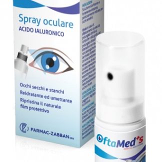 OFTAMED'S SPRAY CULARE OCCHI SECCHI E STANCHI ACIDO IALURONICO 10 ML