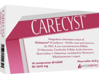 CARECYST 16 COMPRESSE DIVISIBILI DA 1300 MG