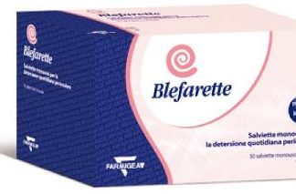 SALVIETTINE OCULARI MEDICATE BLEFARETTE SENZA PARABENI SENZA SILICONE SENZA ALCOOL 30 PEZZI