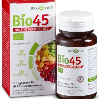 BIOSLINE BIO 45 50 COMPRESSE CERT QCERT